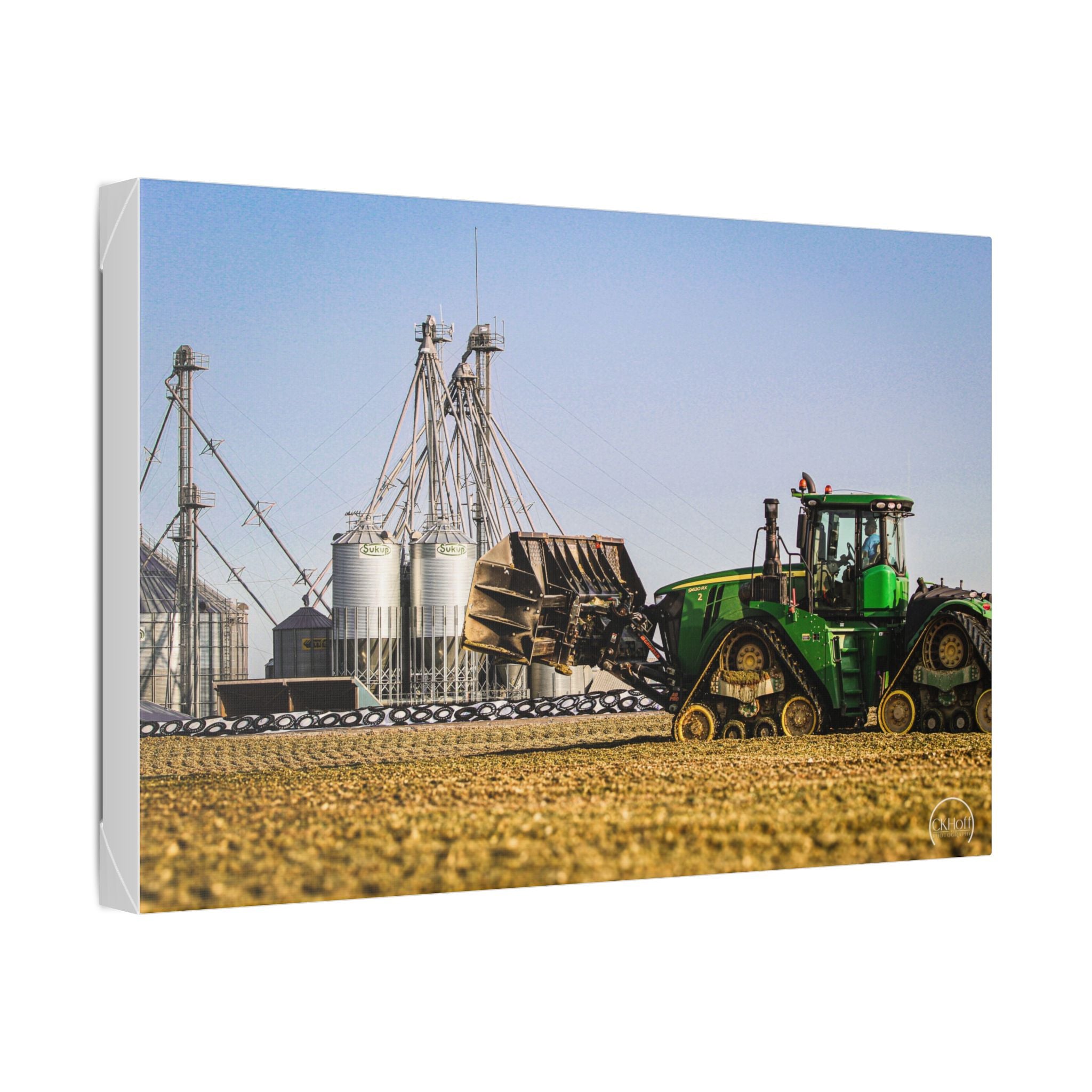 Tractor & Grain Bin Canvas