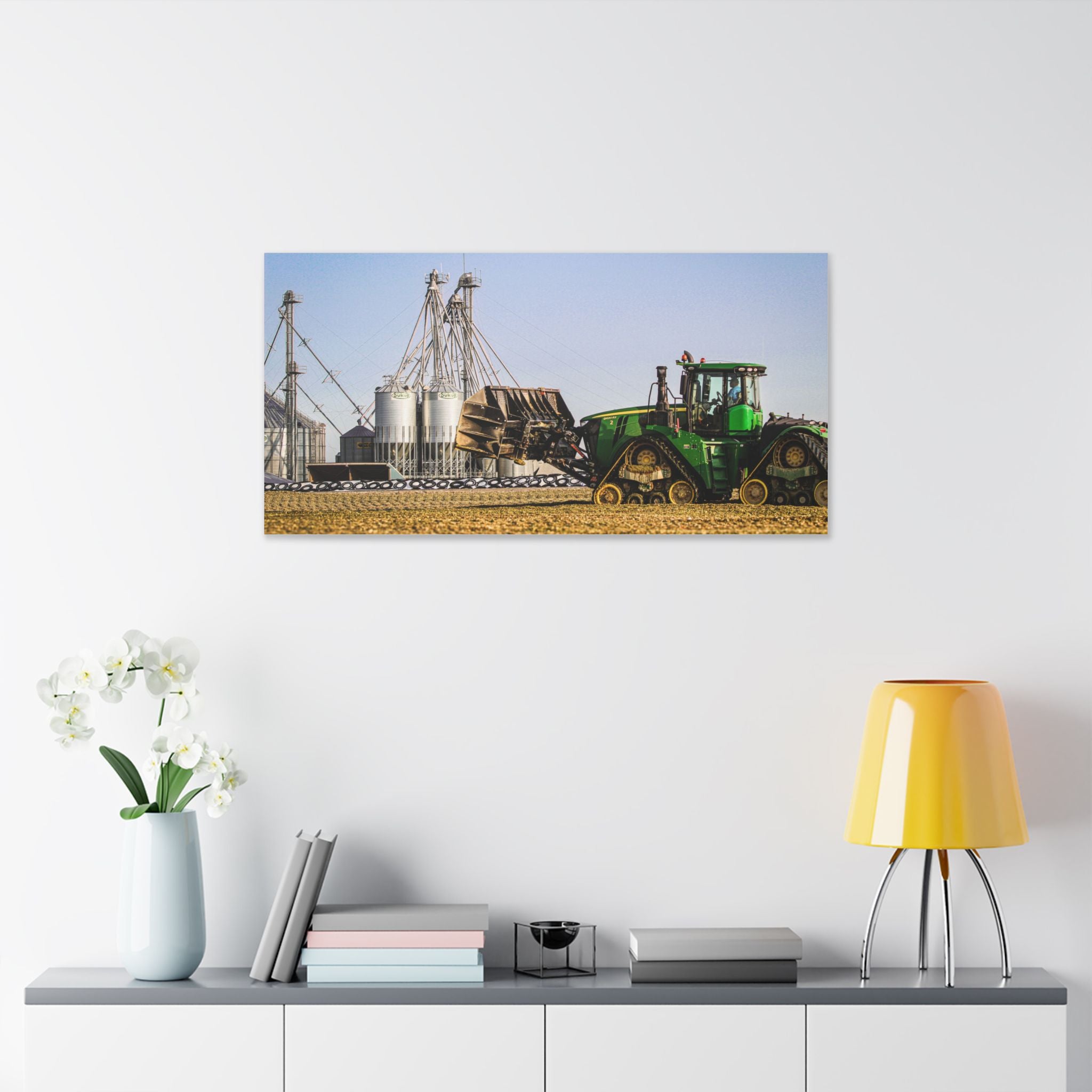 Tractor & Grain Bin Canvas