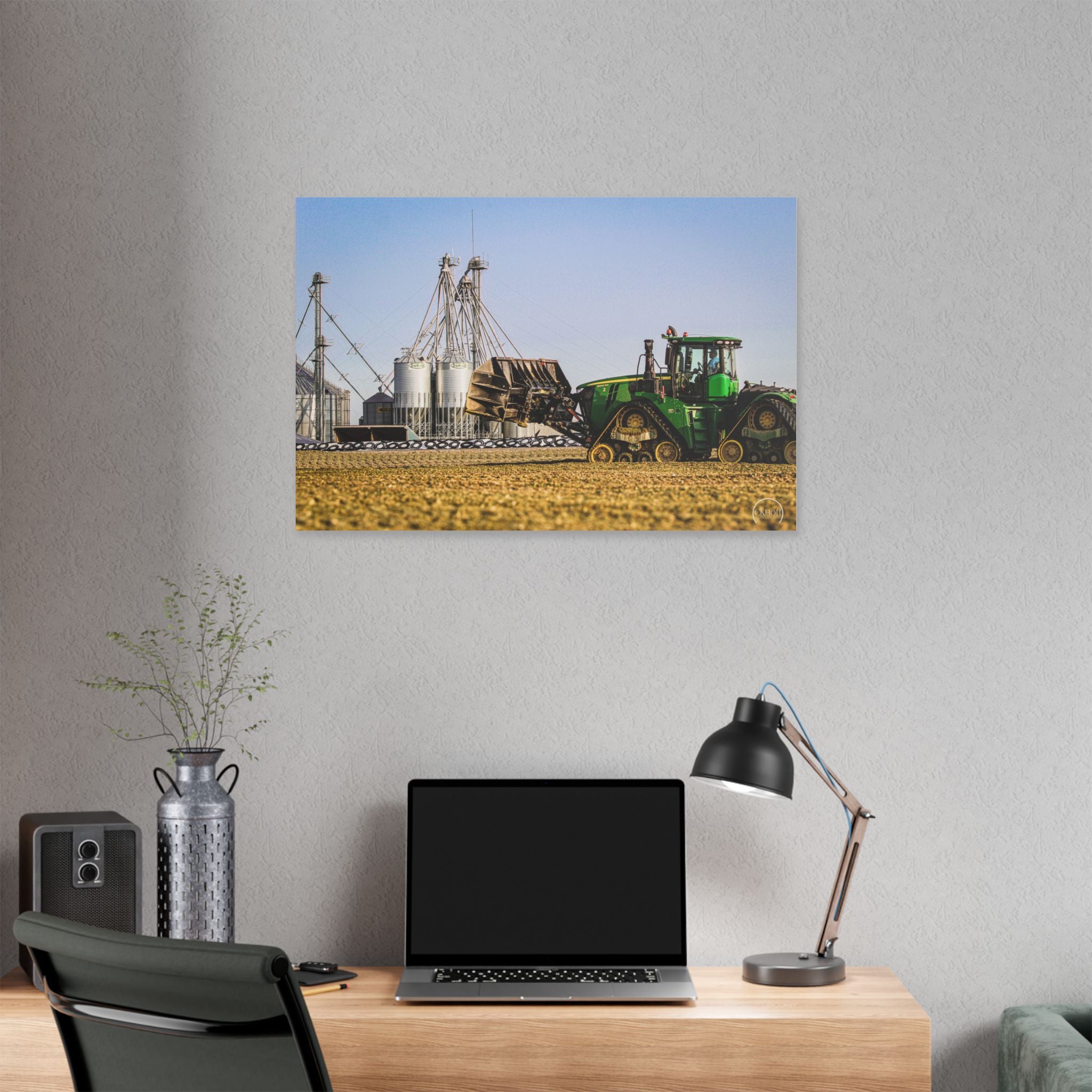 Tractor & Grain Bin Canvas