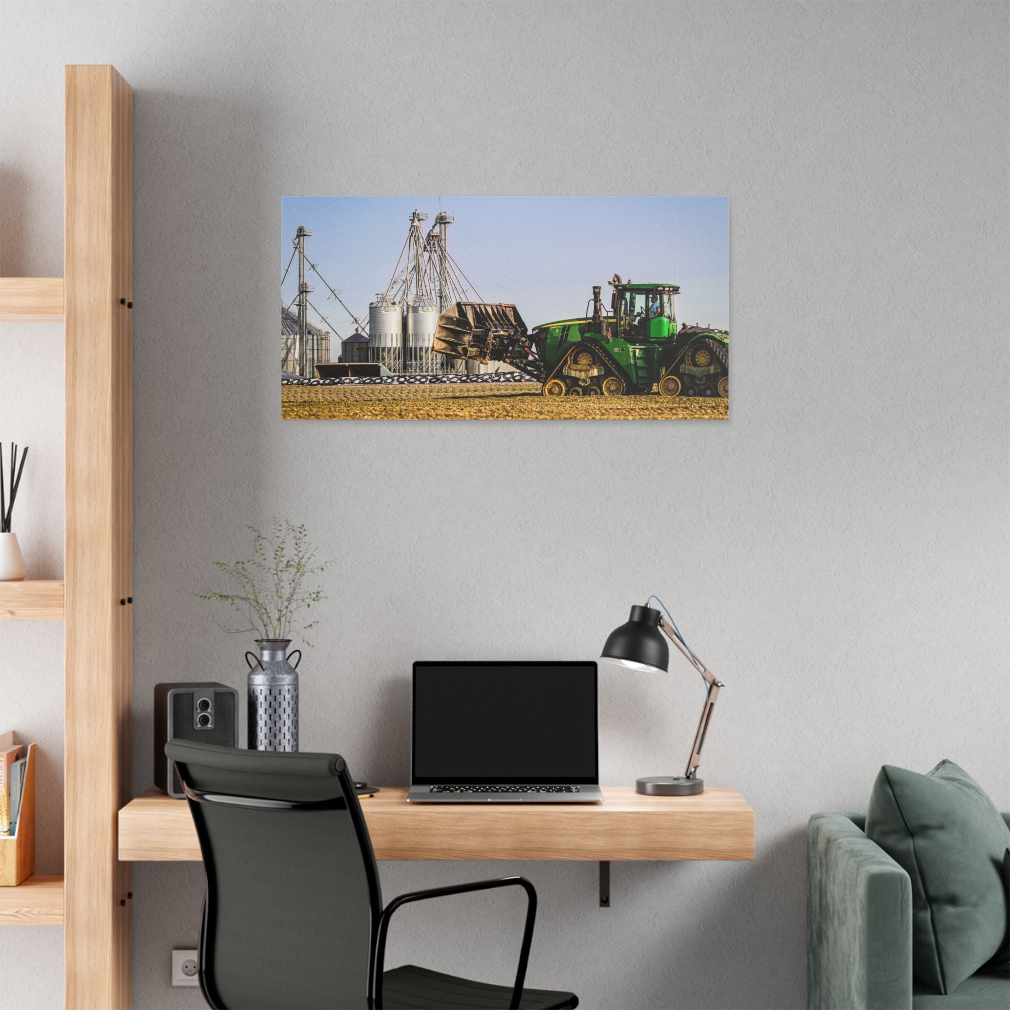 Tractor & Grain Bin Canvas