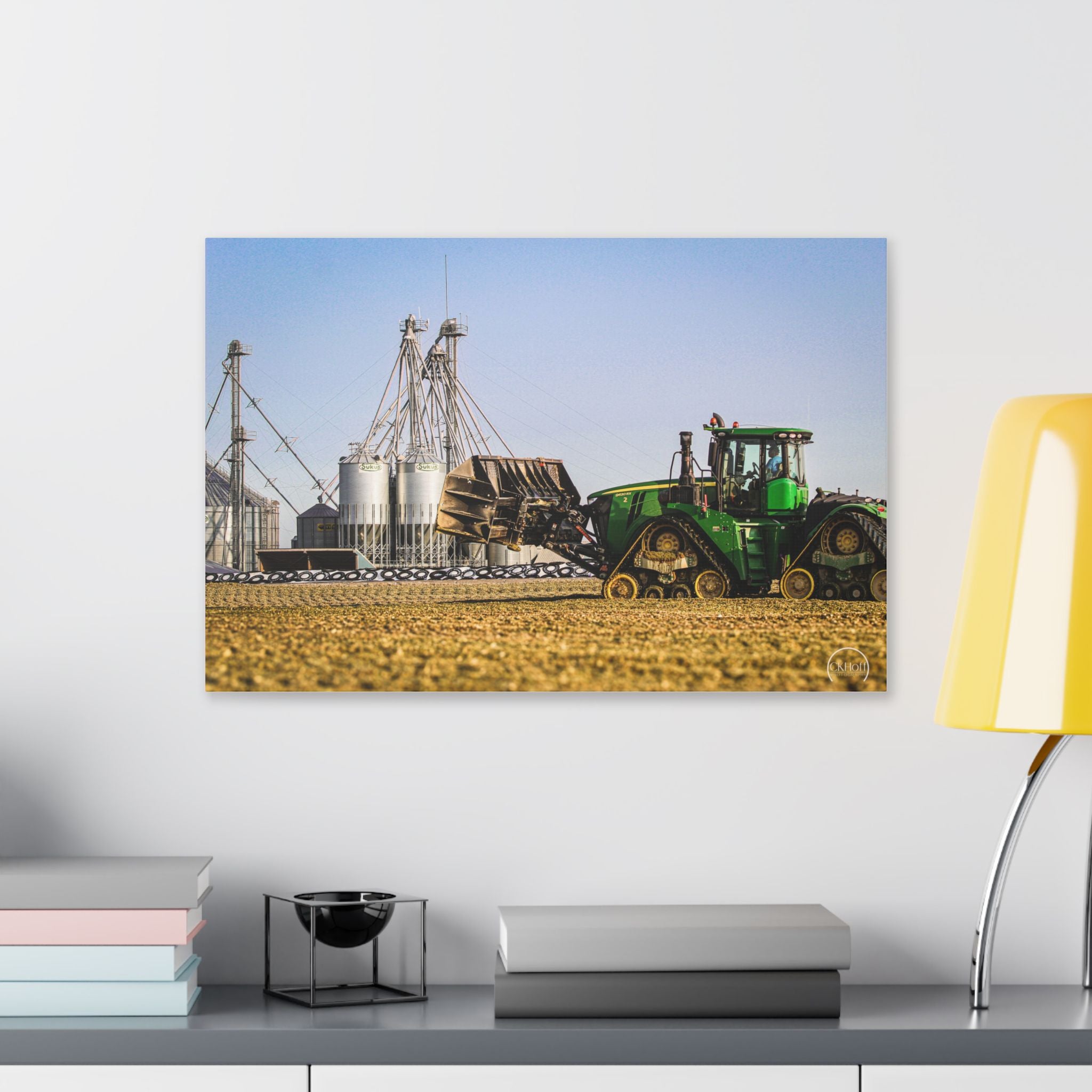 Tractor & Grain Bin Canvas