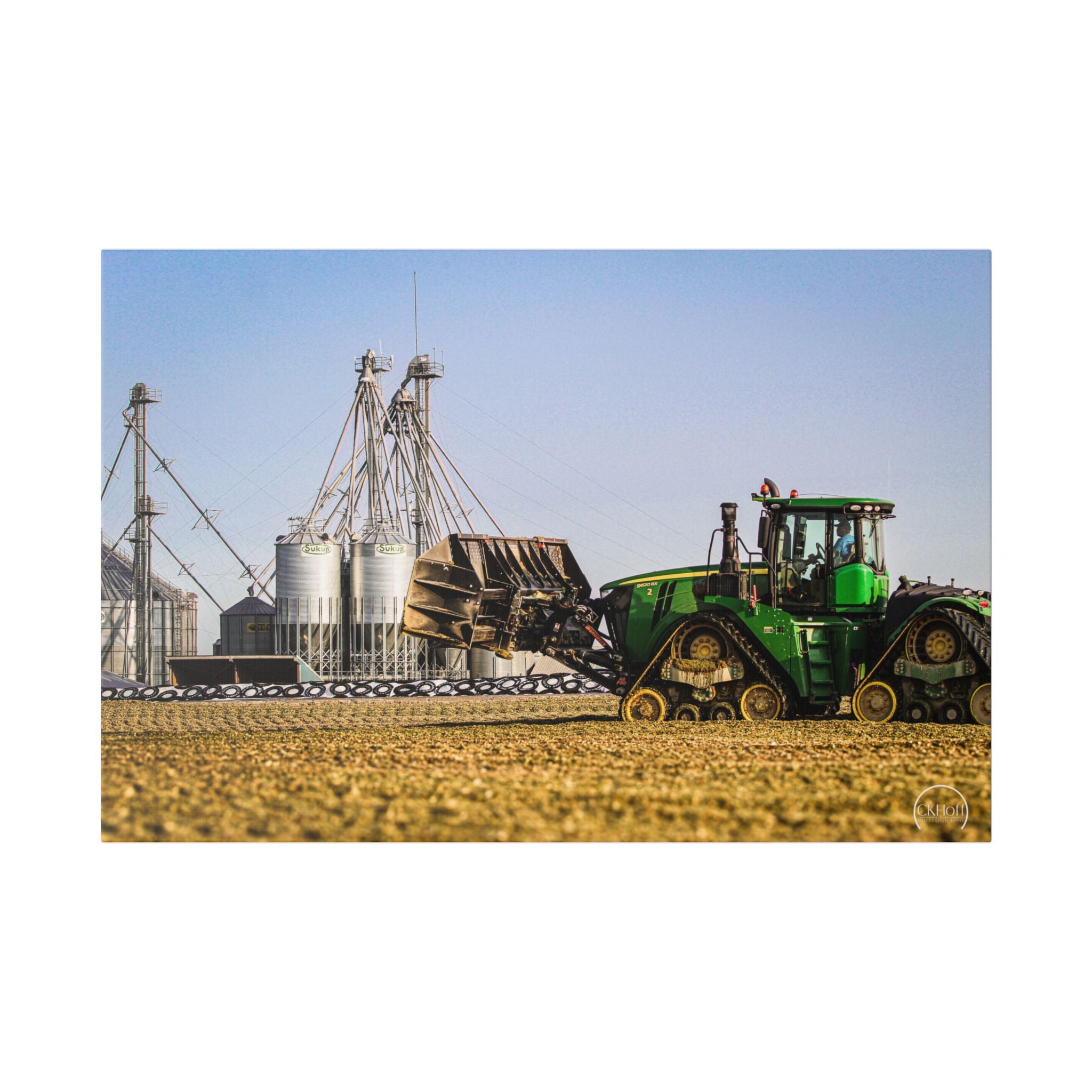 Tractor & Grain Bin Canvas