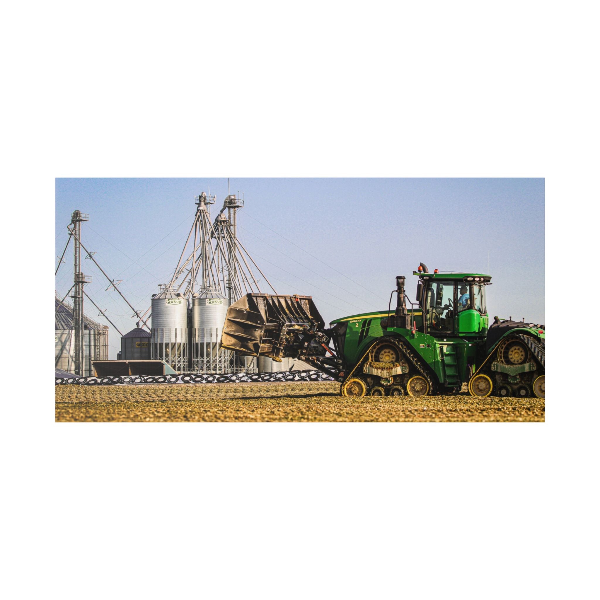 Tractor & Grain Bin Canvas