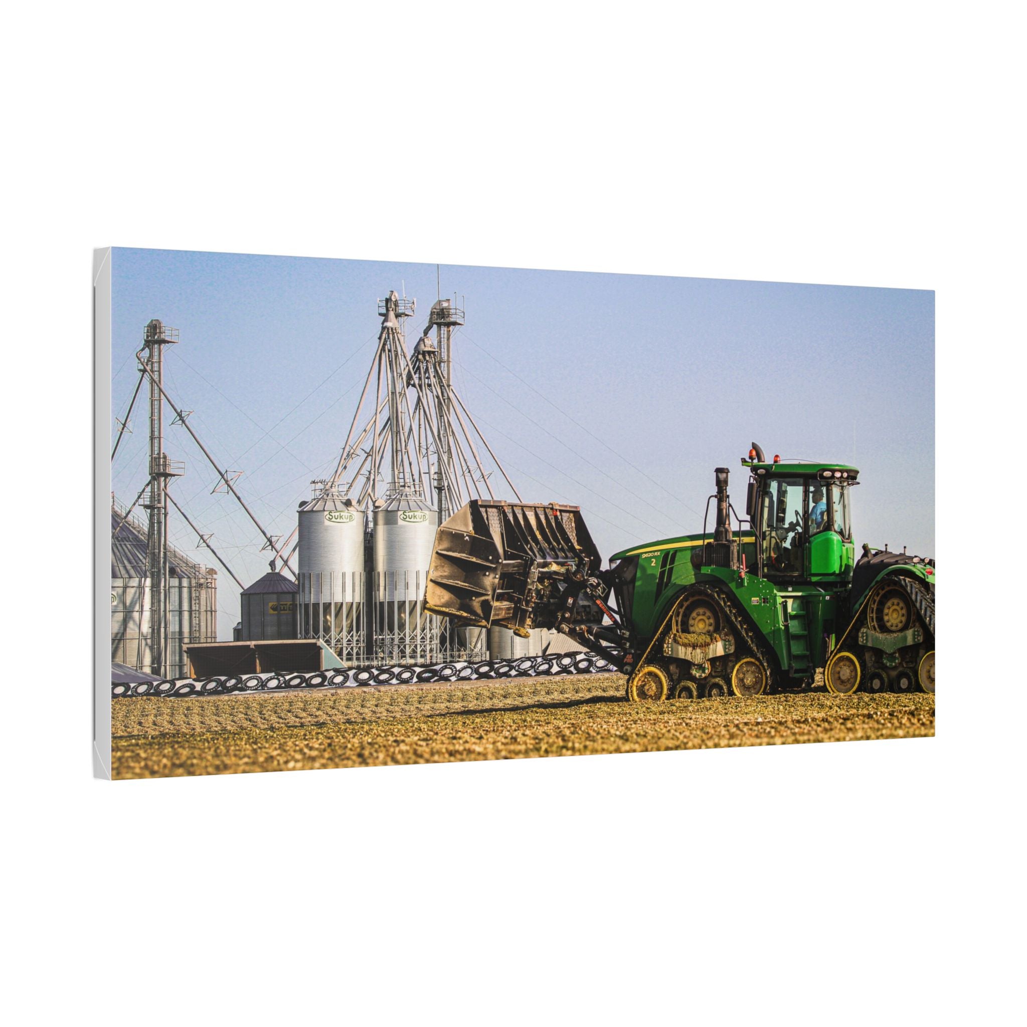 Tractor & Grain Bin Canvas